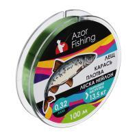 Леска "Лещ, Карась, Плотва" тм AZOR FISHING, нейлон, 100м, 0,32мм, 13,5кг, прозрачный