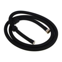 RAIN Шланг для душа, 150см, 1/2"(Имп)-1/2"(Имп), сталь, латунь, EPDM, антитвист, черный
