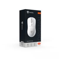 Компьютерная мышь беспроводная BY Office 2.4GHz,4D, тихий клик,800-1600DPI,SoftTouch,2xAАA,белый