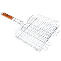 Решетка гриль хром. тм GRILLBOOM, 23x29x6см