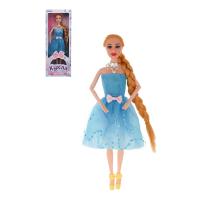 Кукла в коротком платье шарнирная, 29 см, PP, PVC, полиэстер, тм ИГРОЛЕНД