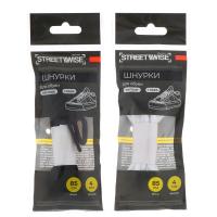 Шнурки для обуви тм STREETWISE, круглые, 4мм, 0,85м, 1 пара