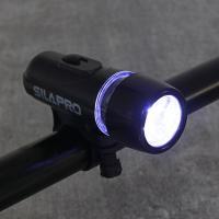 Фонарь велосипедный передний, тм BY SPORT, 3 режима, 5 LED,  4xААА