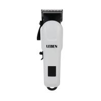 LEBEN Машинка для стрижки волос, 4 насадки: 3/7/9/12мм, Li-ion 3,7в/1200мАч, USB