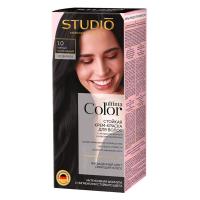 Краска для волос STUDIO Ultima Color 1.0 черный натуральный,100мл