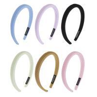 Ободок для волос тм ЮНИLOOK, 1,7см, полиэстер, пластик, 6 цветов, ACS-25