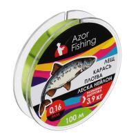 Леска "Лещ, Карась, Плотва" тм AZOR FISHING, нейлон, 100м, 0,16мм, 3,9кг, прозрачный