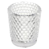 Подсвечник тм LADECOR "Стакан" стеклянный, 5,6x5,6x6,4 см