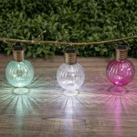 Светильник сад. на солн. батарее тм INBLOOM, 8.5х13.5см, 4LED, шампань, 40mAh Button cell, 1реж., PP