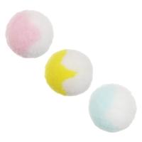 Игрушка для кошек тм VETTA, помпон, 3шт по 4см
