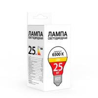 Промо Лампа светодиодная BY А65 25 Вт, Е27, 1500 Лм, 6500 К, 175-245 В, Ra>80, IRF <5%