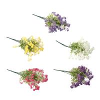 LADECOR Букет искусственных цветов, 5 веточек, 33-35см, пластик, проволока, 5 цветов