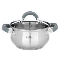 VETTA Вена Кастрюля 16х9,5см. 1,9л. со стекл. крышкой, индукция
