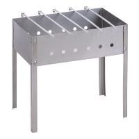 Мангал сборный "Эконом" тм GRILLBOOM, сталь 0,4мм, 35*25*35 см, с шампурами