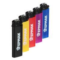 Зажигалка кремниевая тм ЕРМАК, 8х2,2х1см, 5 цветов