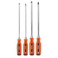 ЕРМАК Набор усиленных отверток 4шт SL 6*250; 8*250/ PH2*250;PH3*250
