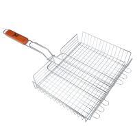 Решетка-гриль хром. тм GRILLBOOM, 25х33х5см