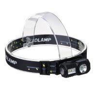 Фонарь налобный тм ЕРМАК,сенсорный,крепление,XPE LED+3LED,9 режимов,500мАч,64х45х34 мм,красный свет