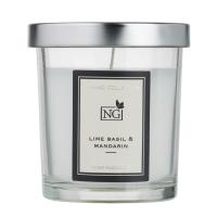 NEW GALAXY Свеча ароматизированная LEGEND COLLECTION, 88 гр, Lime basil & mandarin