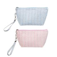 Косметичка трапеция тм ЮL Velveti  полиэстер, 23х14х7см, 2 цвета