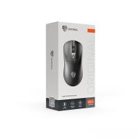 Компьютерная мышь беспроводная BY Office 2.4GHz,4D,тихий клик,800-1600DPI,SoftTouch,2xAАA,черный