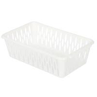 Корзинка для хранения Keeplex Light S 24,2х14,5х7,1см, пластик, белое облако