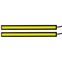 ЕРМАК Дневные ходовые огни, LED 28шт, метал. корп., 170мм, 12V, белый, 2шт.