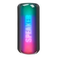 Колонка беспроводная BY ShineBar, 6 Вт, подсветка, 1200мАч, USB BT5.3, ВШГ 28x13x13см, черный