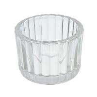 Подсвечник тм LADECOR стеклянный, 5,5x5,5x3,8 см, для чайных свечей