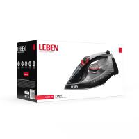 LEBEN Утюг 2600ВТ керам, антинакипь антикапля шнур 2,2м