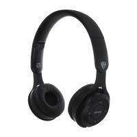Наушники беспроводные полноразмерные BY Beatra, 250мАч, BT5.0, чёрный