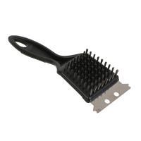 Щетка для чистки мангала с скребком тм GRILLBOOM, 21х7см