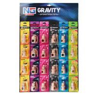 NEW GALAXY Ароматизатор подвесной Gravity дисплей, 24 шт, цена за шт, 5 мл