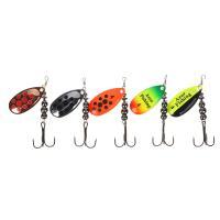 Блесна вращающаяся "Комета" тм AZOR FISHING, №4, 8 гр, 5 цветов