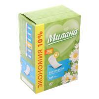 Прокладки ежедневные Милана классические soft deo Летние травы, к/у, 40шт
