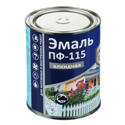 Эмаль ПФ-115 тм GAMMA COLOR, белая