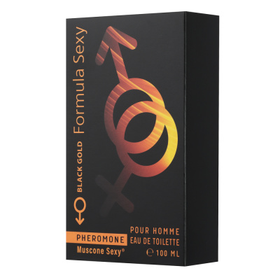 Туалетная вода мужская тм Formula Sexy Black Gold с феромонами, 100 мл