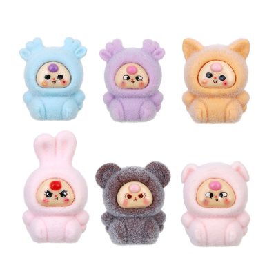Игрушка сюрприз "Милахи", полистоун, флок, 5,8х5,8х7см, 12 дизайнов
