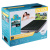 INTEX Матрас надувной DOWNY AIRBED, встроенный ножной насос, 203x152x25см, до 272кг, 64763
