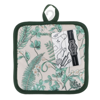 PROVANCE Мосс Прихватка 17х17 см цветы, 100% полиэстер, 3 дизайна