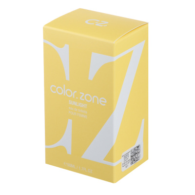 Туалетная вода женская тм UNIQUE color.zone Sunlight, 50 мл