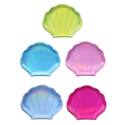 ЮНИLOOK Зеркало карманное, ПВХ, стекло, 6,4х5,8см, 4 цвета