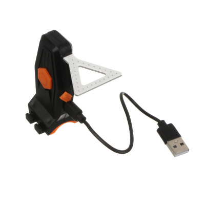 Фонарь велосипедный задний, тм BY SPORT, USB, 5 режимов, 3 дизайна