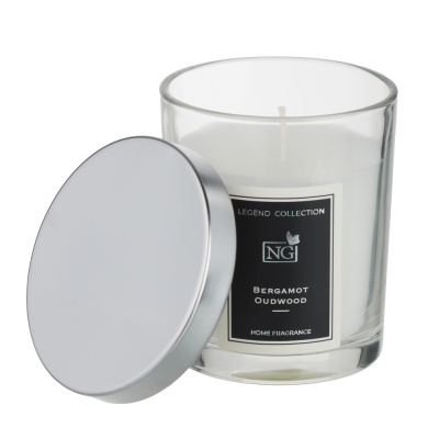 NEW GALAXY Свеча ароматизированная LEGEND COLLECTION, 88 гр, Bergamot Oudwood