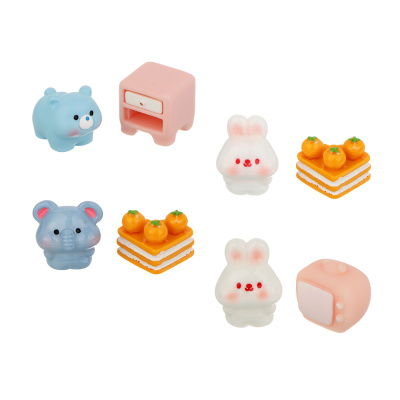 Игрушка сюрприз "Зверушки" с аксессуаром, ИГРОЛЕНД, полистоун, 9х12 см, 10-12 видов