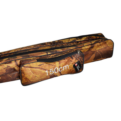 Чехол для удочек тм AZOR FISHING, полиэстер, c карманом, 2 отсека, 150см, 600 Den