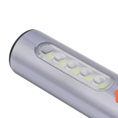 Фонарь рабочий тм ЕРМАК, LED СОВ, 4 режима, 1200мАч, зарядка Type-C, алюминий, пластик, 143х49х29 мм