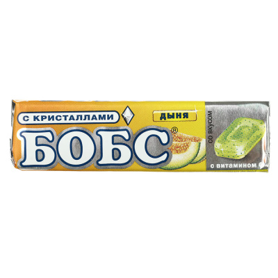 Леденцы БОБС с кристаллами, 3 вида, 35г
