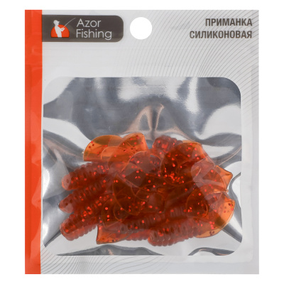 Приманка мягкая "K.Good" тм AZOR FISHING, силикон, 5см, 12шт. в уп, 5 цветов