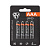 Батарейки AAA BY (LR03) 4шт в блистере, щелочные 1.5V, высокой ёмкости